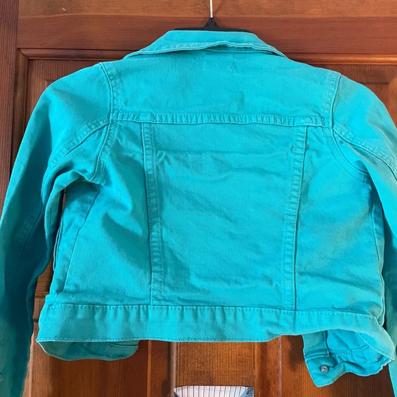 Jean Jacket Turquoise Medium - Picture 2 of 3
